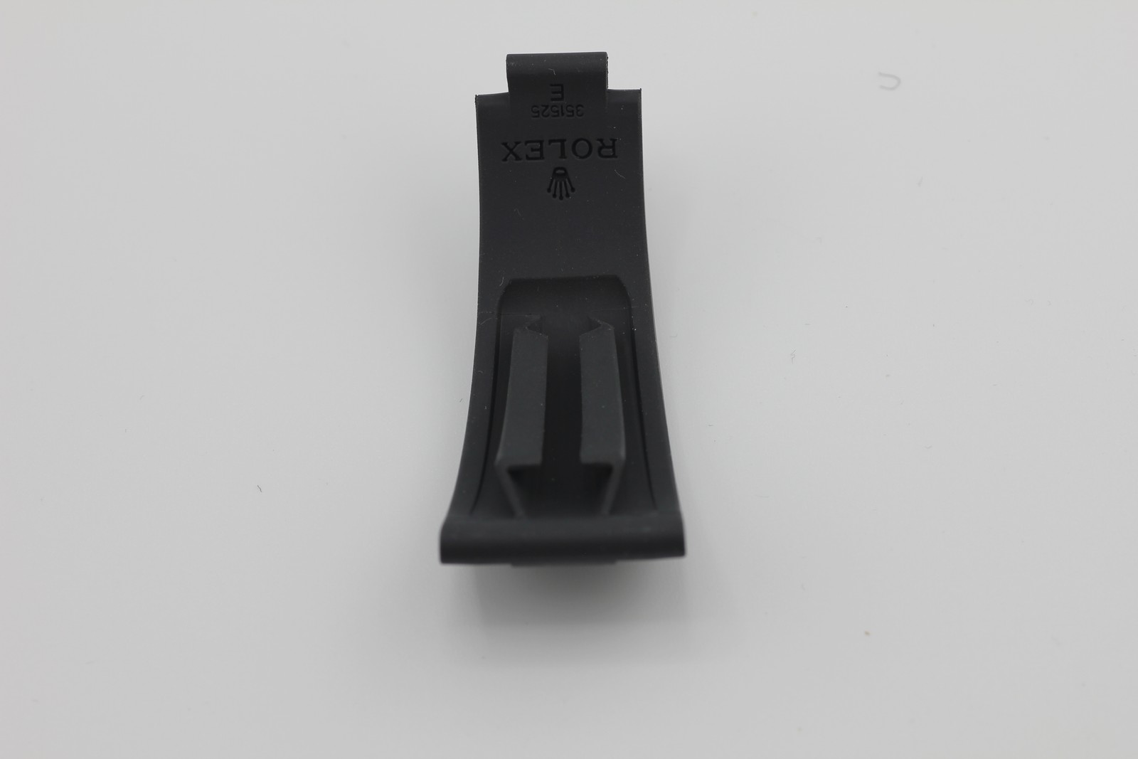 Rolex Oysterflex Black Rubber Strap 21mm for Daytona Size E 351525 NEW OEM