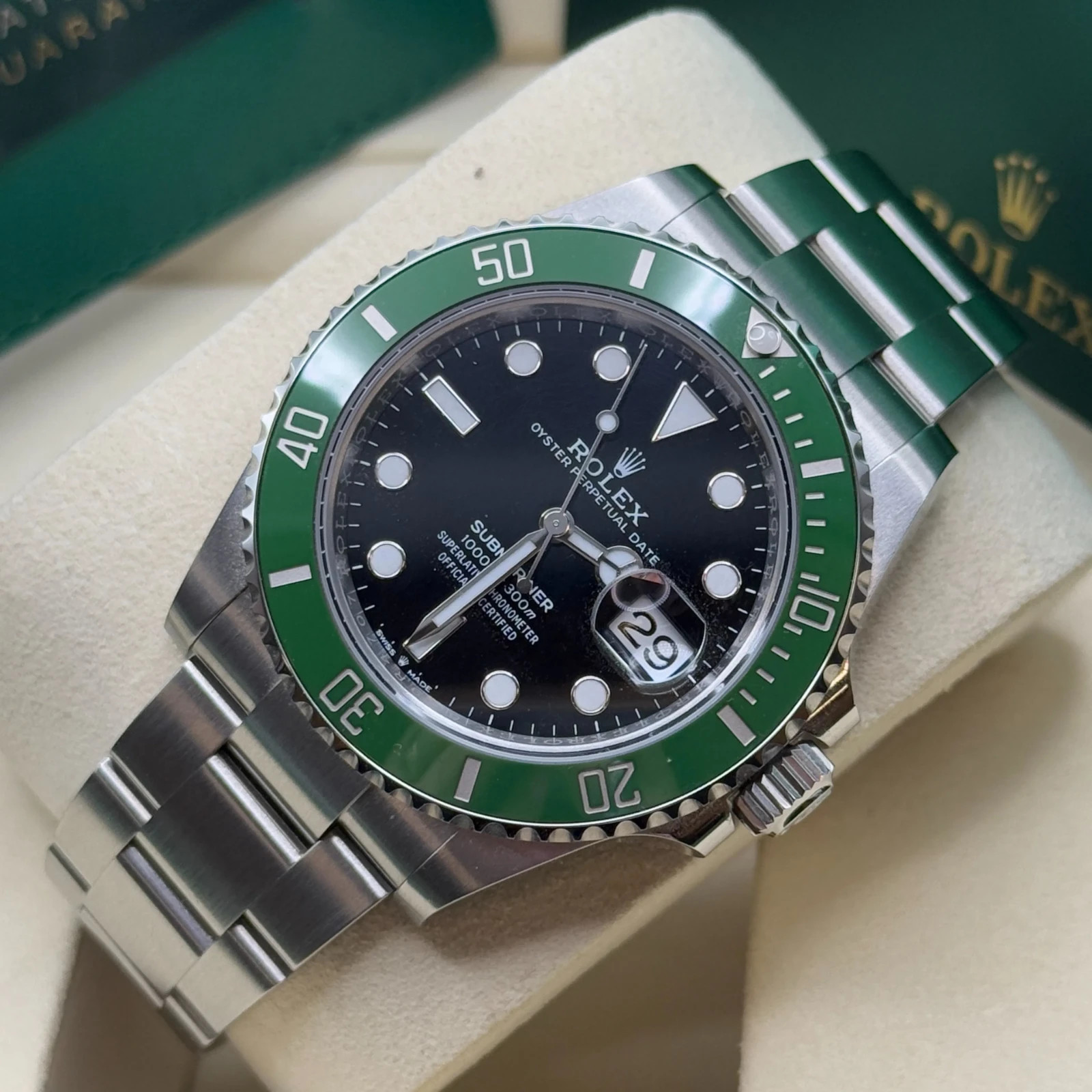 2026 NEW Rolex Submariner 41mm “Starbucks” Green Bezel Ref 126610LV – Black Dial