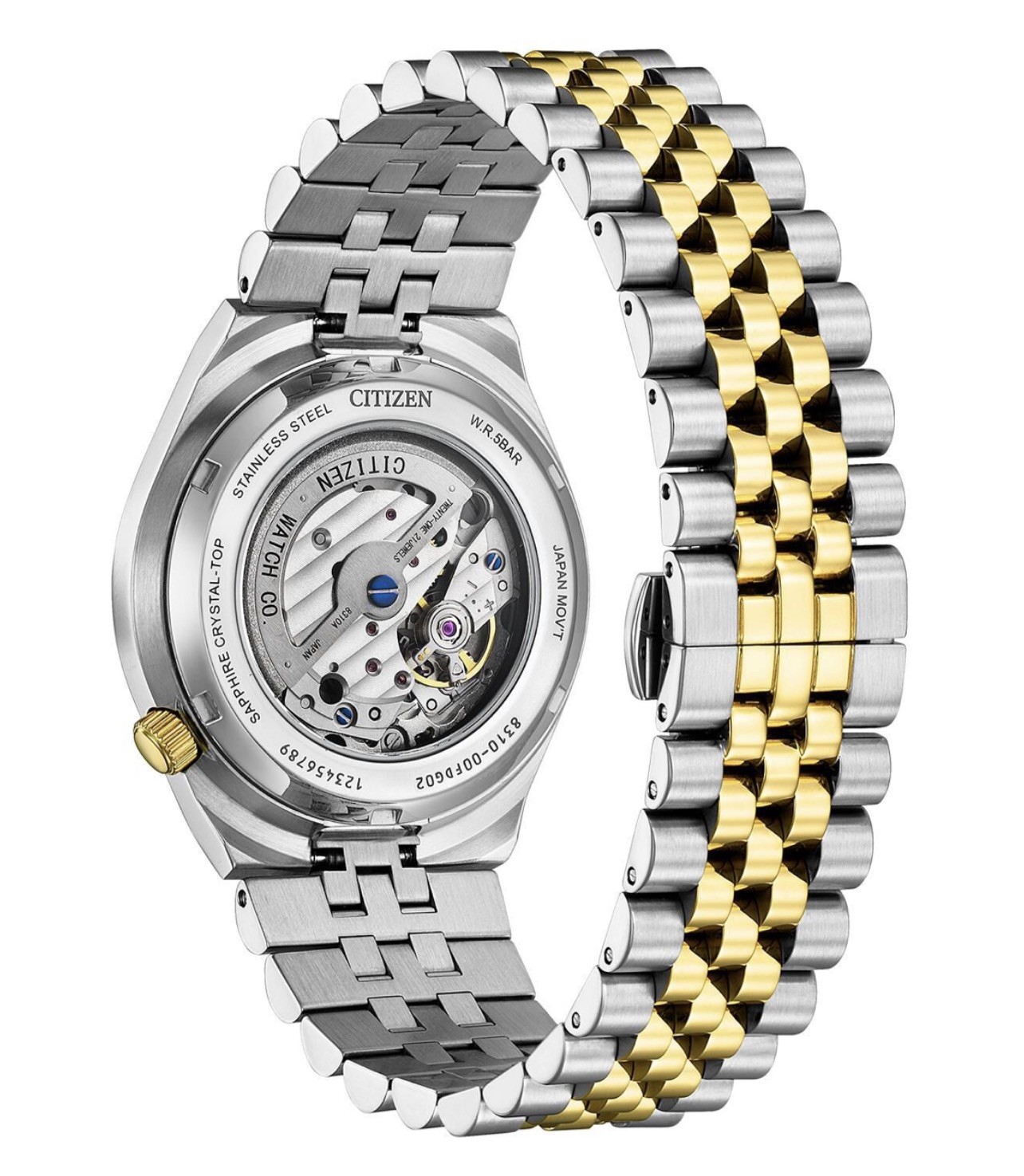 Citizen Tsuyosa 60 NK0024-54X Green Dial Two-Tone Automatic Sapphire Box New