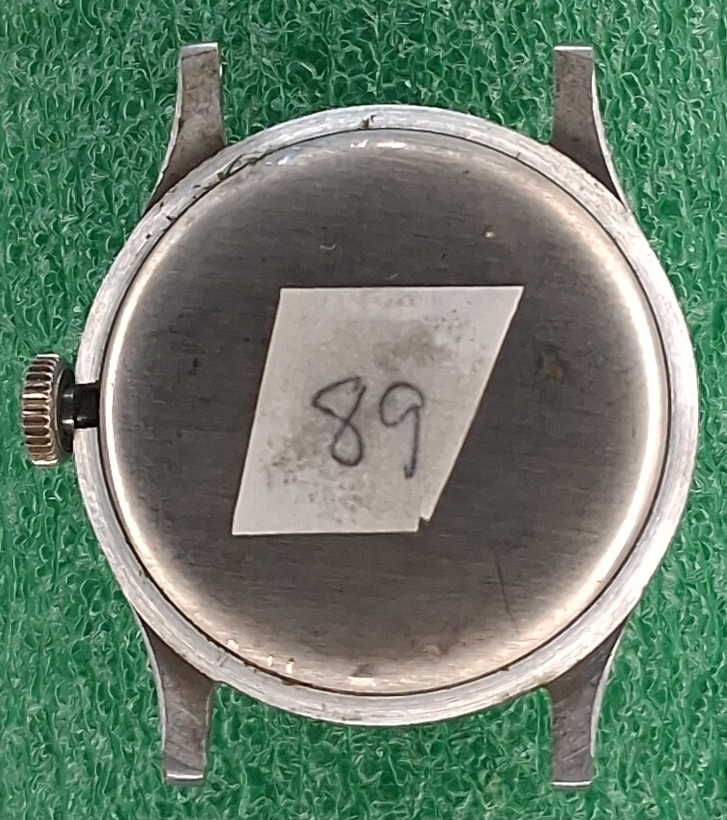 Lot W89 Mens Medana 7J Military Manual Wind Up Movement Vintage Watch Parts