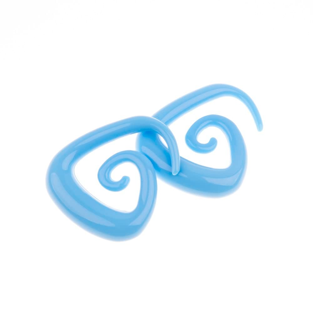 Ear Stretching Kit 14G-00G Acrylic Tapers Plugs Expander Heart Tunnels Jewelry