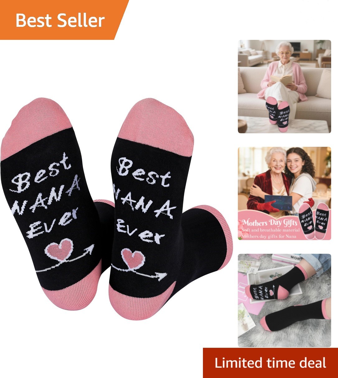 Funny Socks for Nana: Best Gift for Any Occasion – Birthday or Mother’s Day