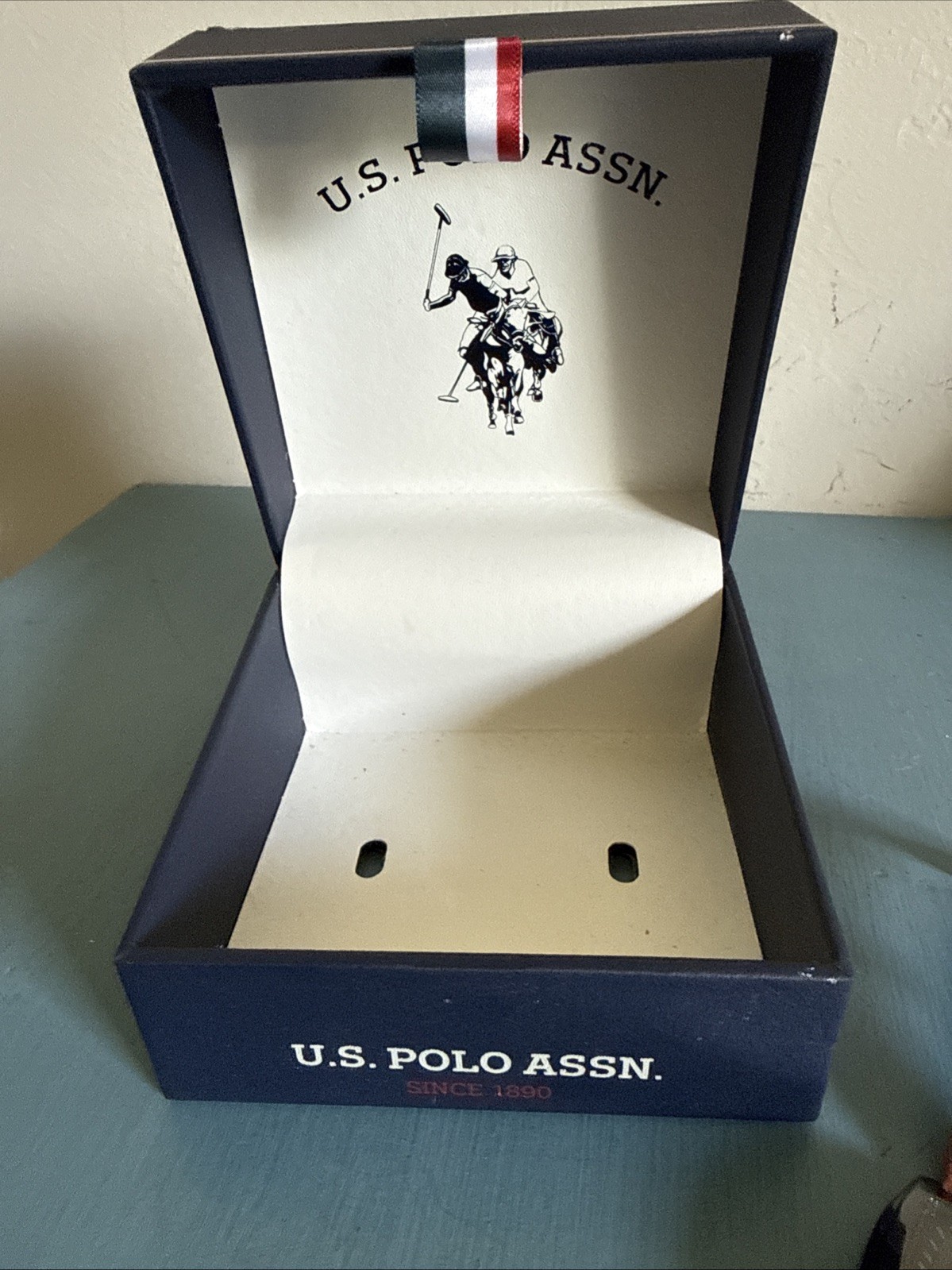 U.S. Polo Assn. Quartz SR626SW Stainless Steel Wrist Watch for Men Leather Band