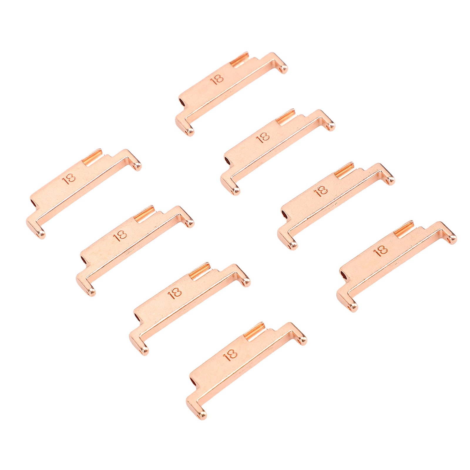 4 Pairs Band Adapters And Lugs Metal Connection Adapter For 18-22mm Watch Strap