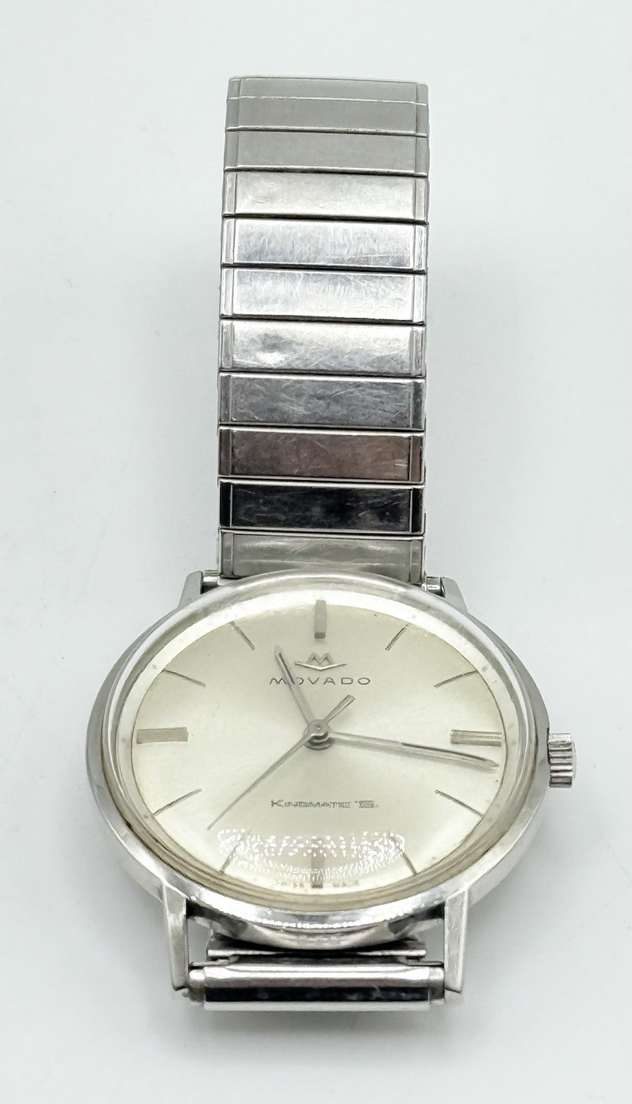 Vintage Movado Kingmatic Sub-Se Men’s Automatic Watch 28 Jewels 34mm