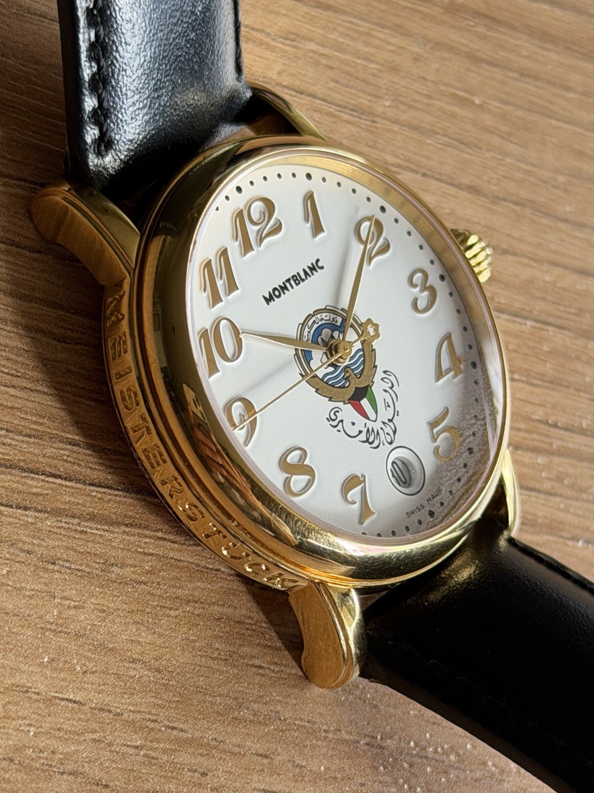 Montblanc Meisterstuck 7002 Kuwait Special Quartz Original Men Preserved Plated