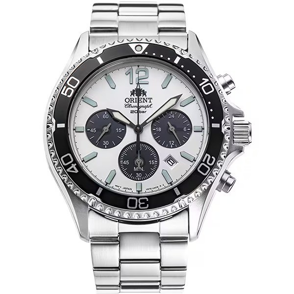 Orient RN-TX0203S Japan Domestic Model (JDM) Men’s Chronograph Stainless Steel W