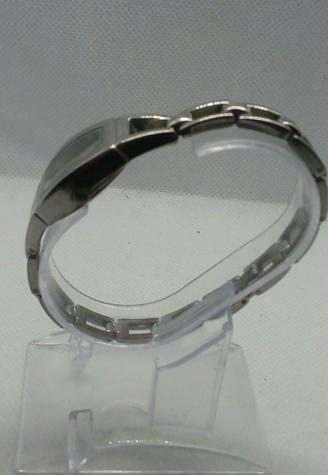 Bracelet Watch Chain link Silver tone Bangles Women’s girls female