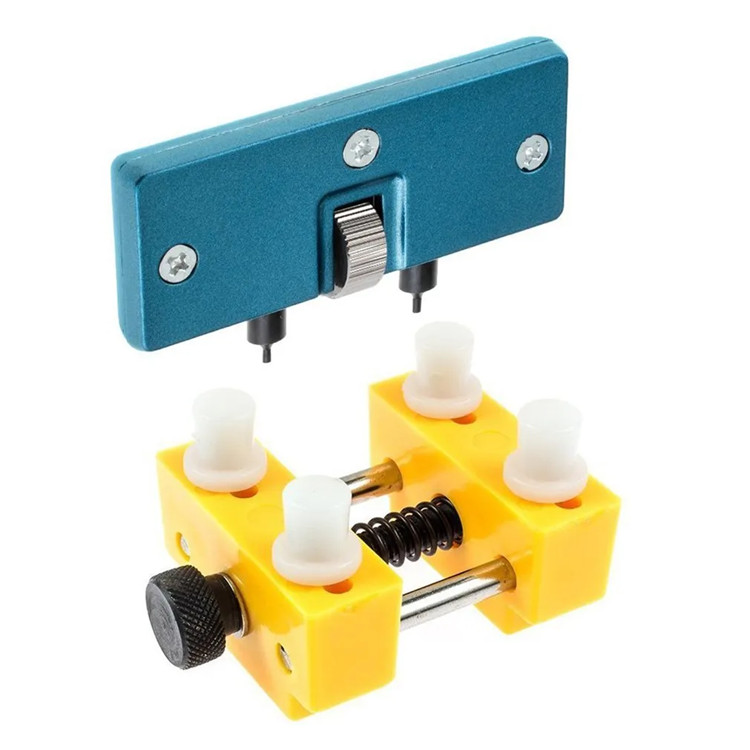 2 Pieces of tools Repair Watch Case Opener 1 Mounting Base plus 1 housing opener