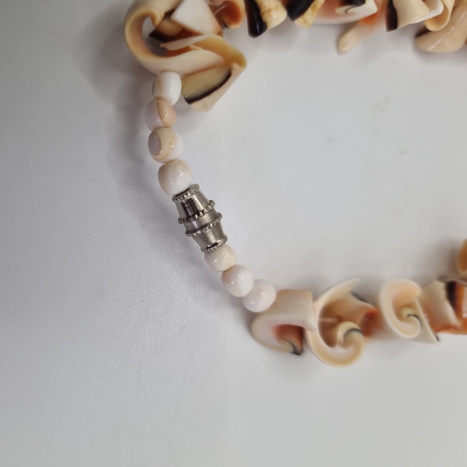unique Handmade Shell Anklet / bracelet. Unisex approximately 16cm.
