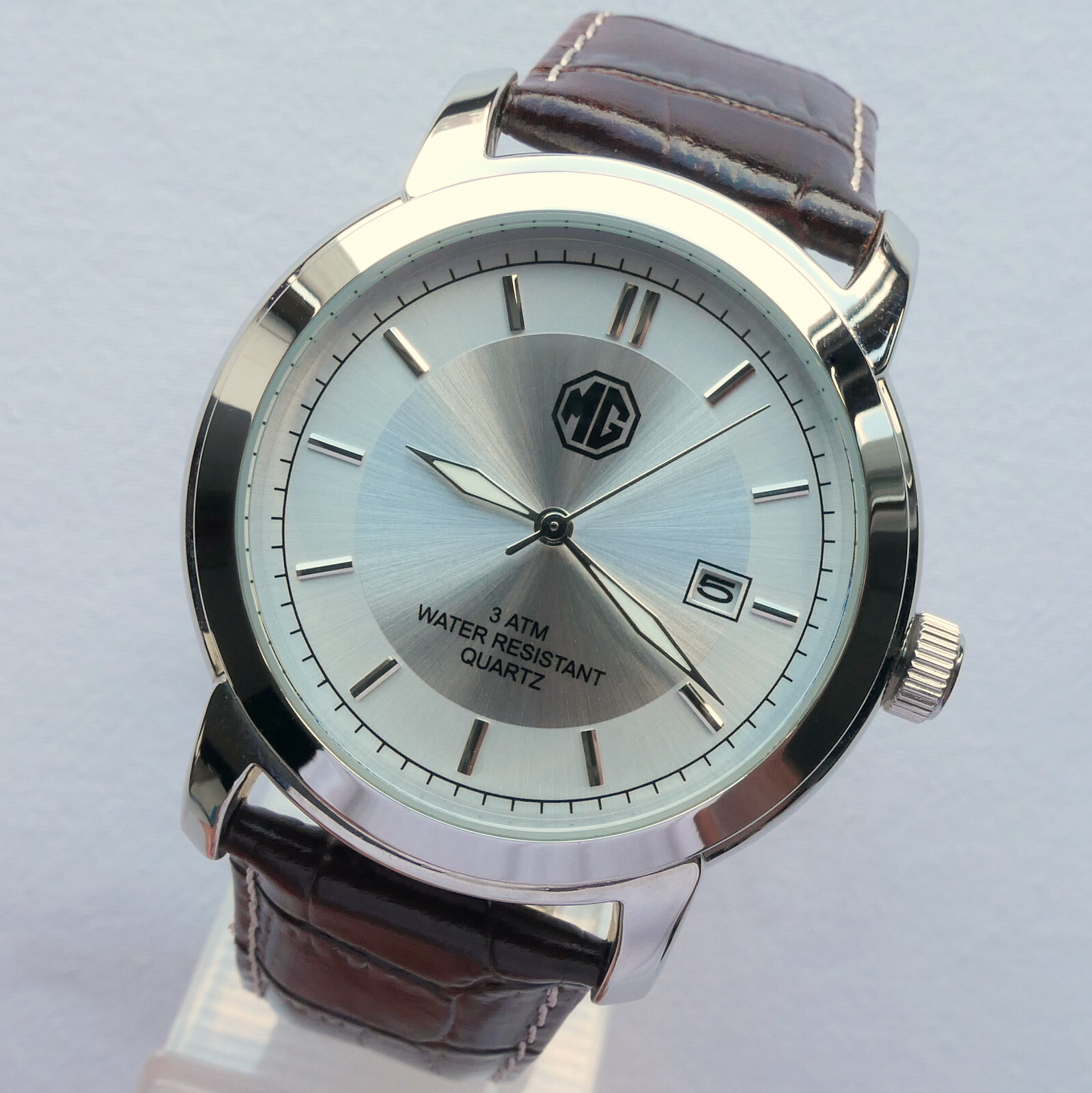 MG Morris Garages BMC MGA MGB Classic Aviator Driver Sport Car Accessory Watch