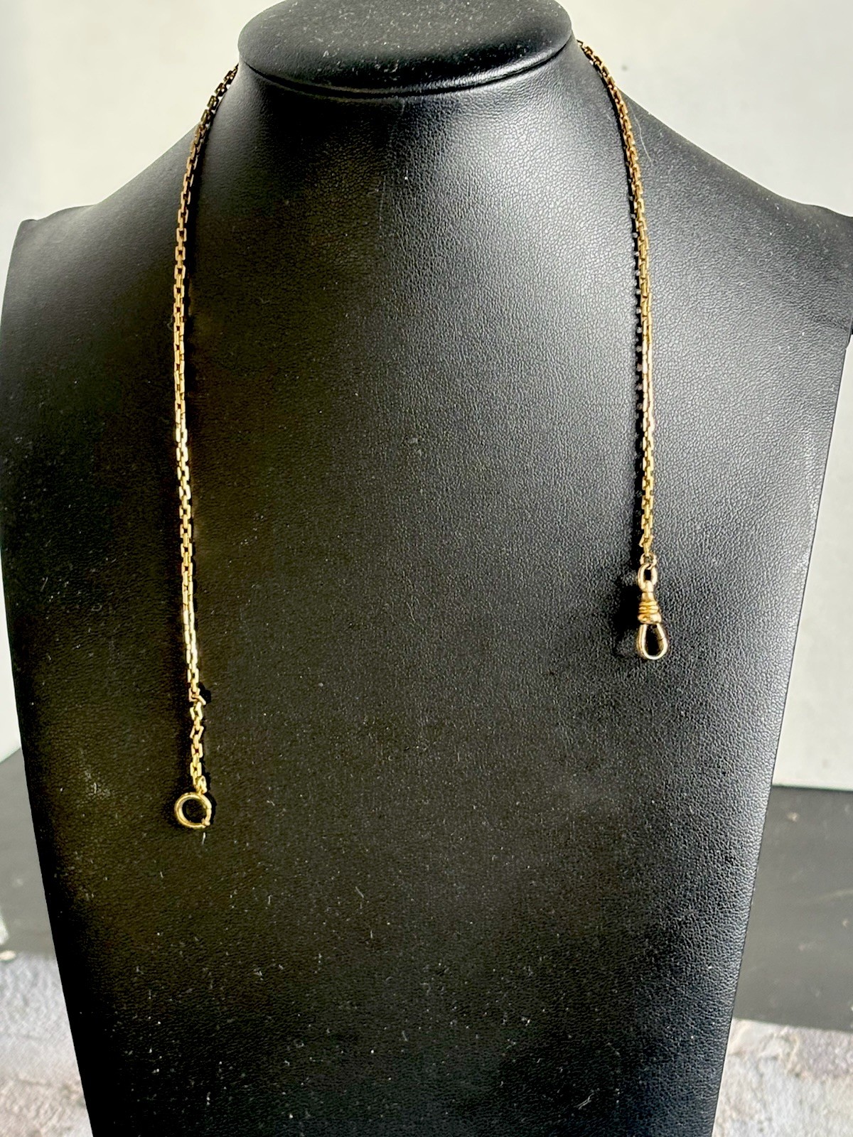 1920’s Antique Finberg Mfg Co 12K Gold Filled Pocket Watch/Fob Chain 6.65 Grams