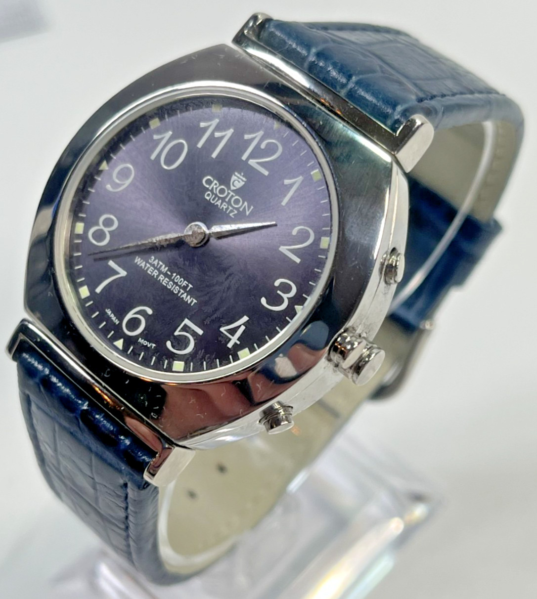 Croton Reversible 38mm CR307428 Chronomaster & Classic Dials. New Batteries