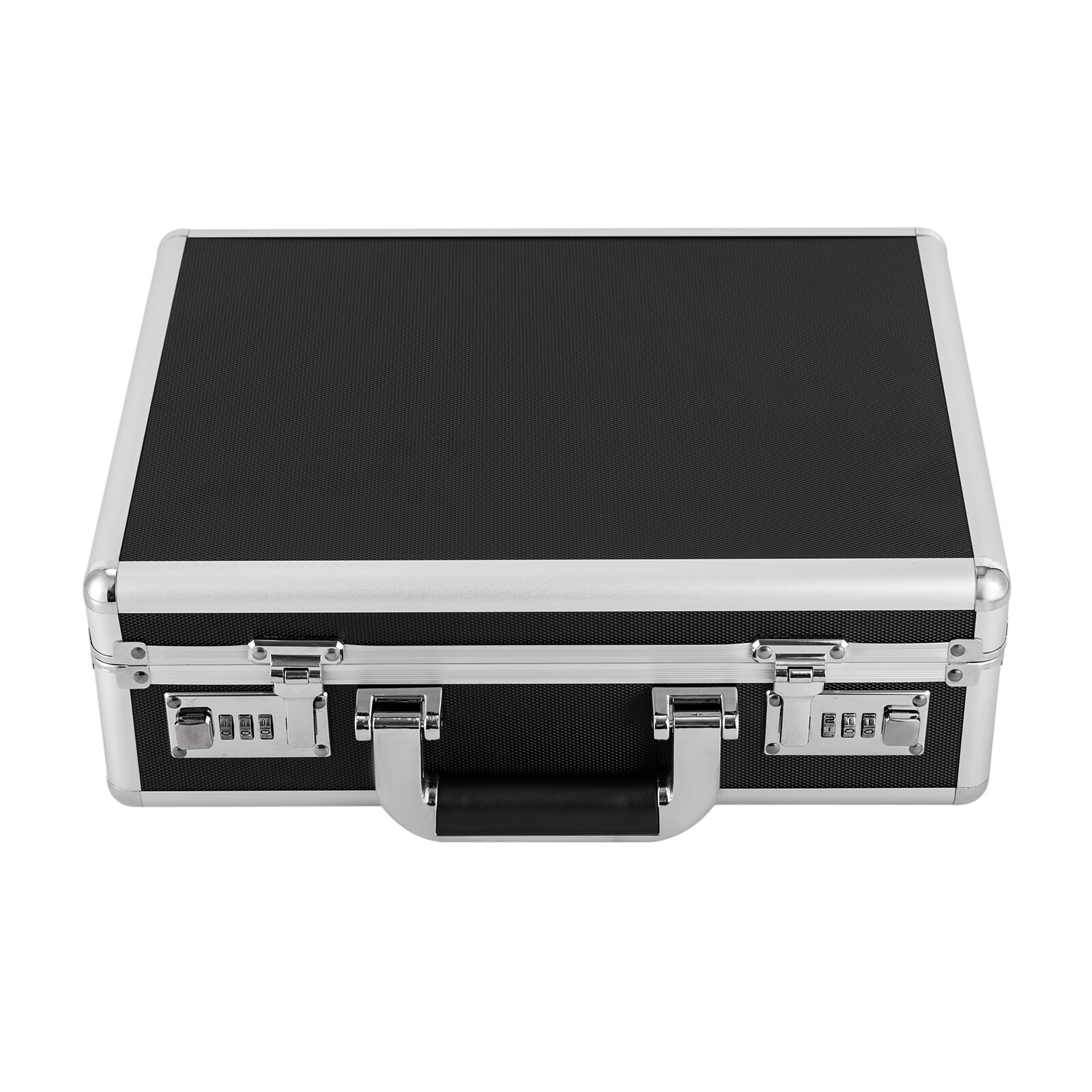 18 Slots Locking Display Briefcase Watches Collectors Display Storage Watch Box