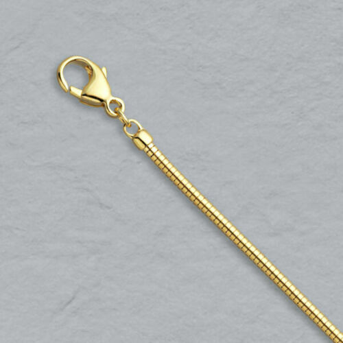 Genuine 18K Yellow Gold Filled 36″ 1.2mm Thin Snake Chain Necklace, Nickel-Free