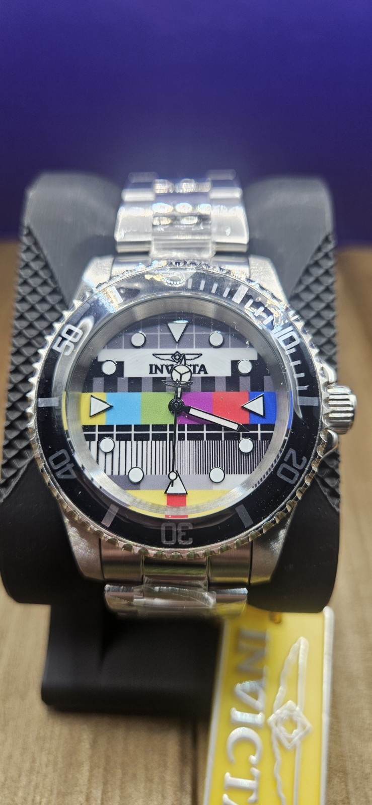 Invicta Pop Art Men’s Watch – 40mm, Stainless Steel (49062) NEW in the Box
