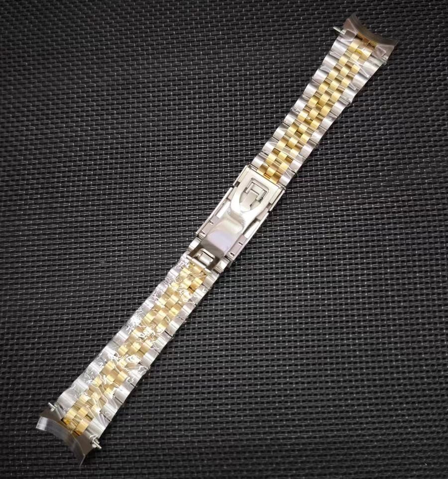 21mm 22mm Curve end link jubilee Bracelet + T-fit Clasp Fit Tudor Black Bay 41mm