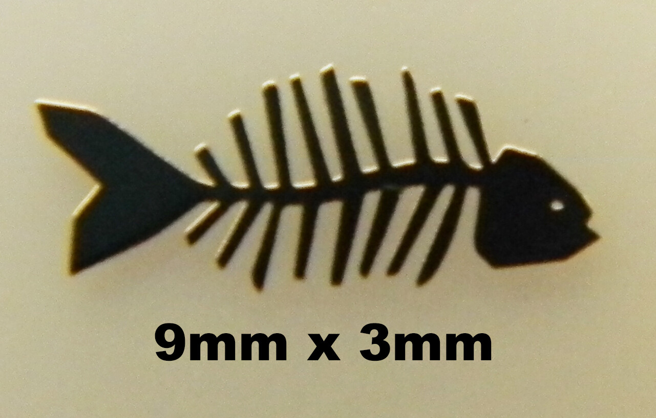 CUSTOM dial Micro logo emblem watch Metal Steel Adhesive 3D Silver Gold Black