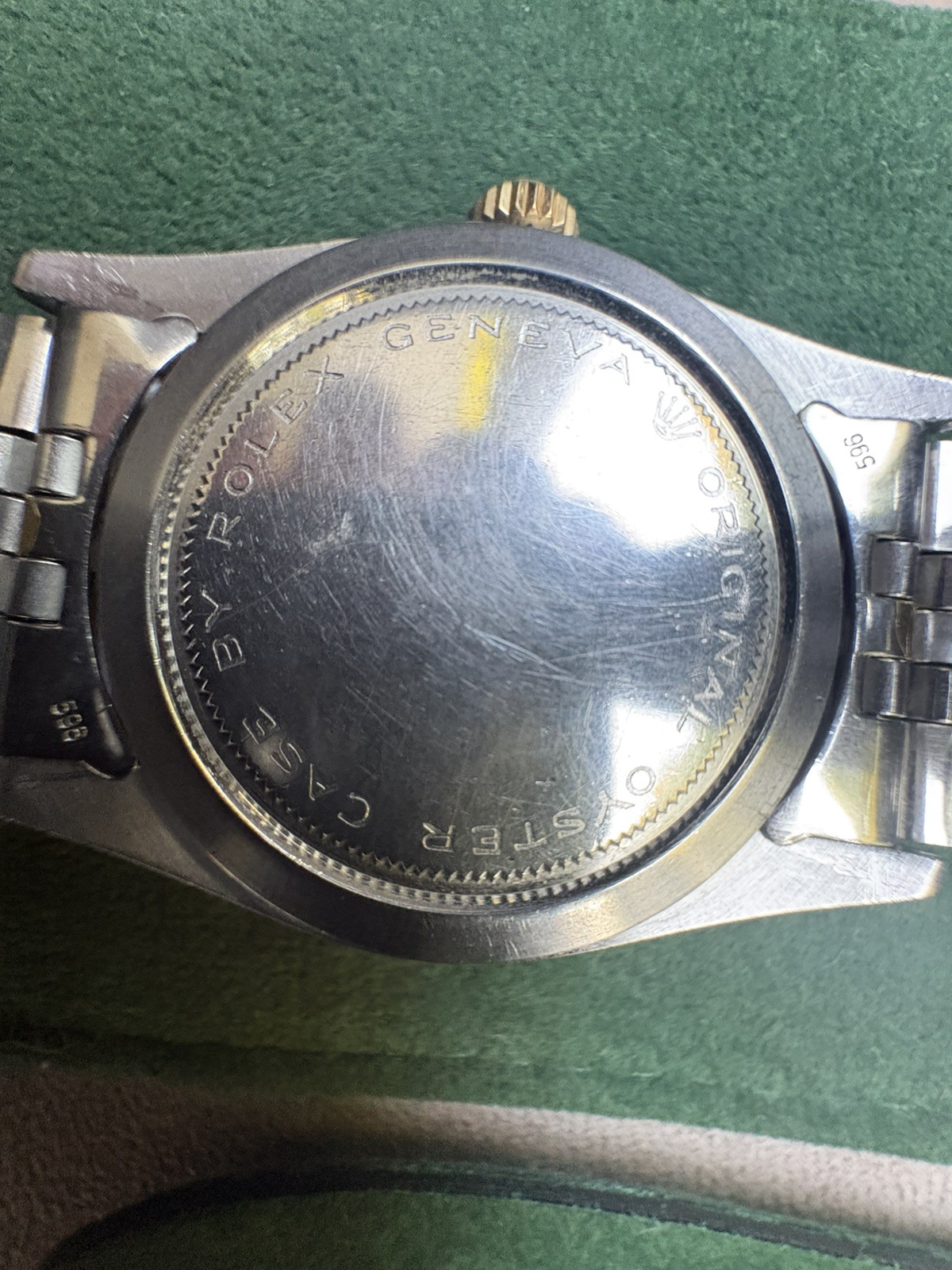 TUDOR Oyster Prince Date Day 94613 – Two Tone 18K Gold | Champagne Dial w/Pouch