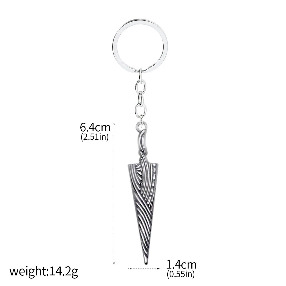 Game Hollow Knight Bone Nail Logo Necklace Jewelry Gift For Women Men Game Fans