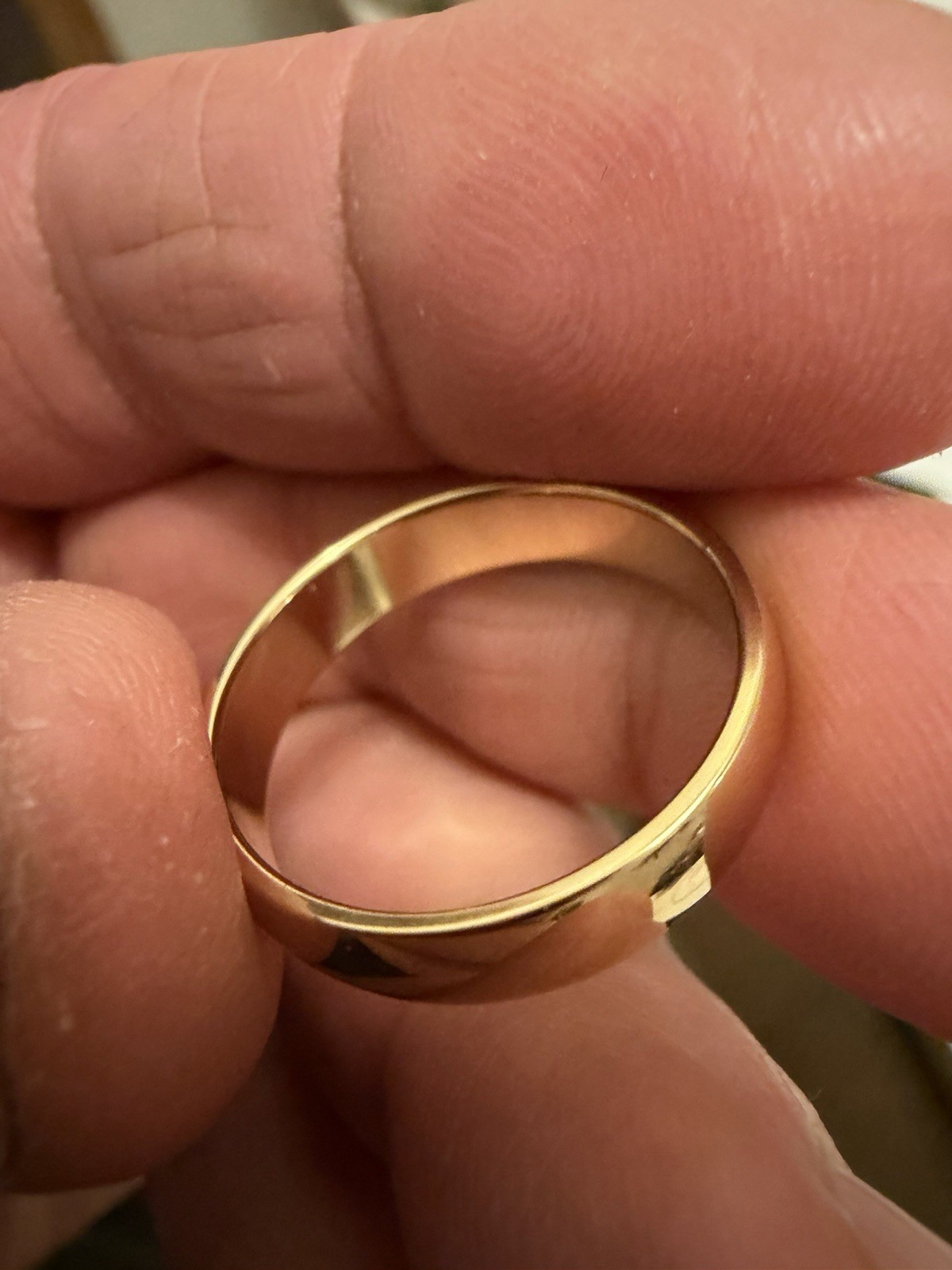 HIS/HERS/ Wedding/Anniversary Ring/14Kgf JEWELERS ESTATE weighs3.5 gram size10