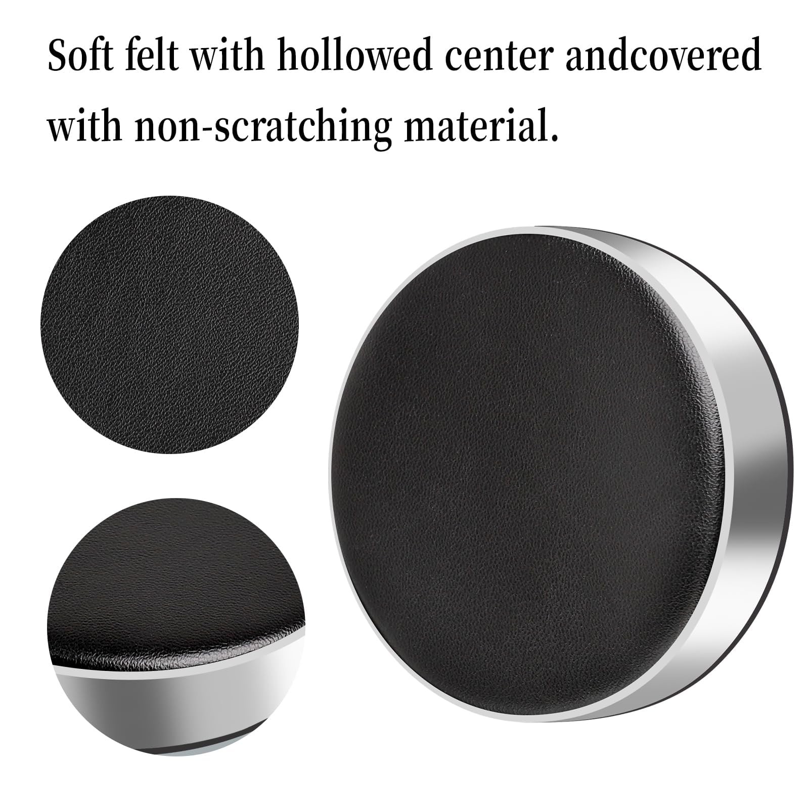 Round Black Leather Watch Cushion Movement Holder Non Slip Repair Tool