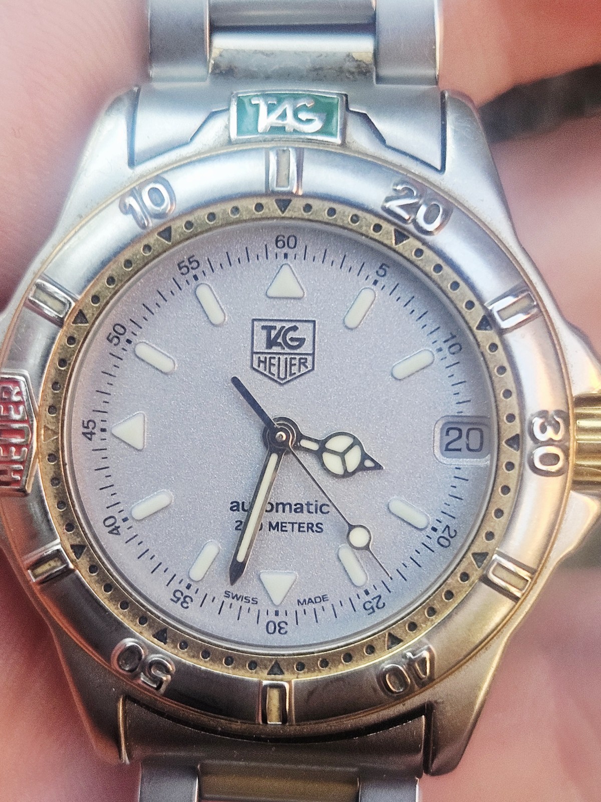 Tag Heuer 4000 Automatic Wrist Watch ETA 2824-2 Movement