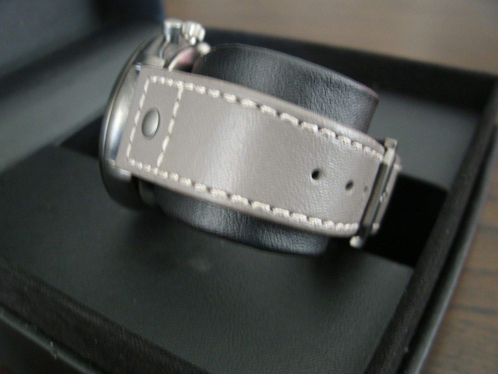 Movado Calendoplan chronograph watch, working and keeping time.