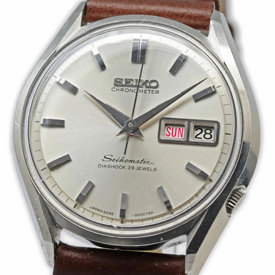 Seiko Matic Chronometer 6246-9000 1965 Stainless Steel 36.5mm Used