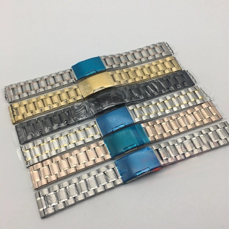 12 14 16 17 18 19 20 21 22 23 24 26mm Stainless Steel Watch Strap Band Universal