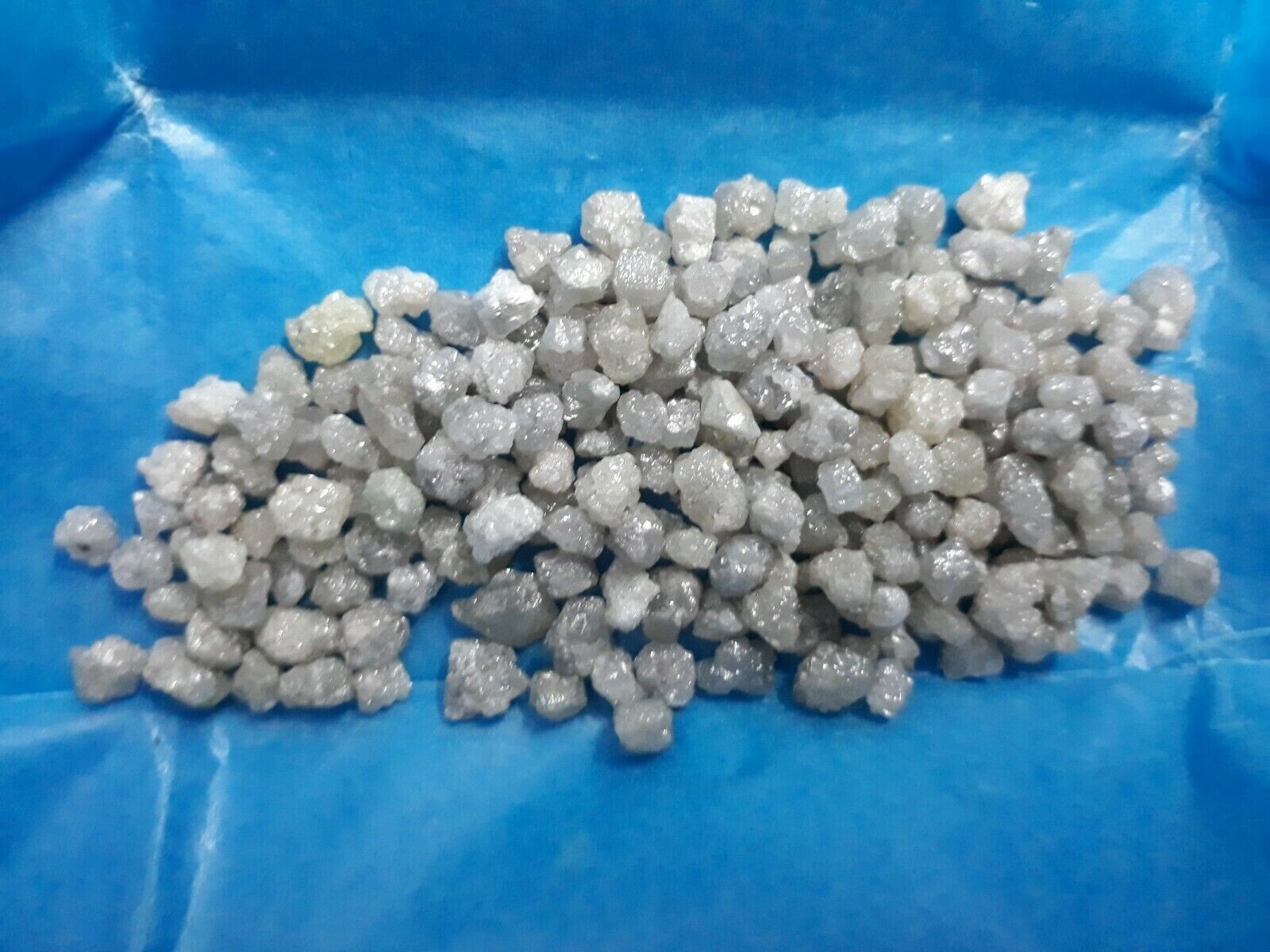 Rough Uncut Shape Diamond 4.00 Ct Whtie Grey Color Natural Loose Diamonds Lot
