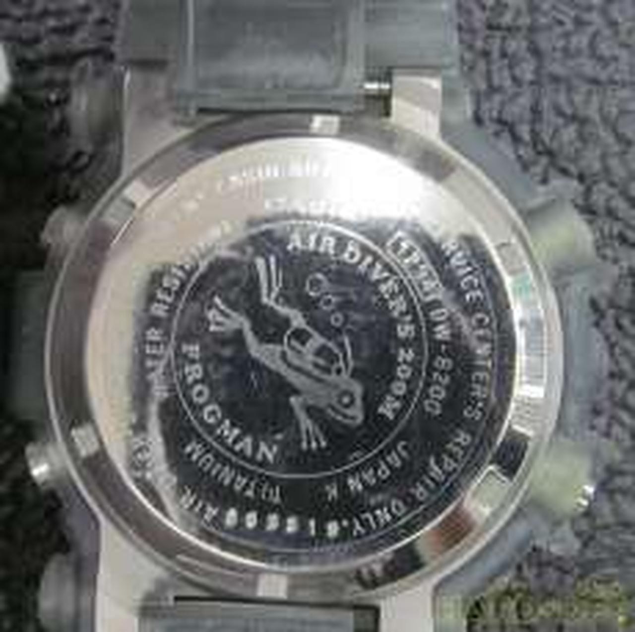 G SHOCK FROGMAN Model DW 8200 CASIO