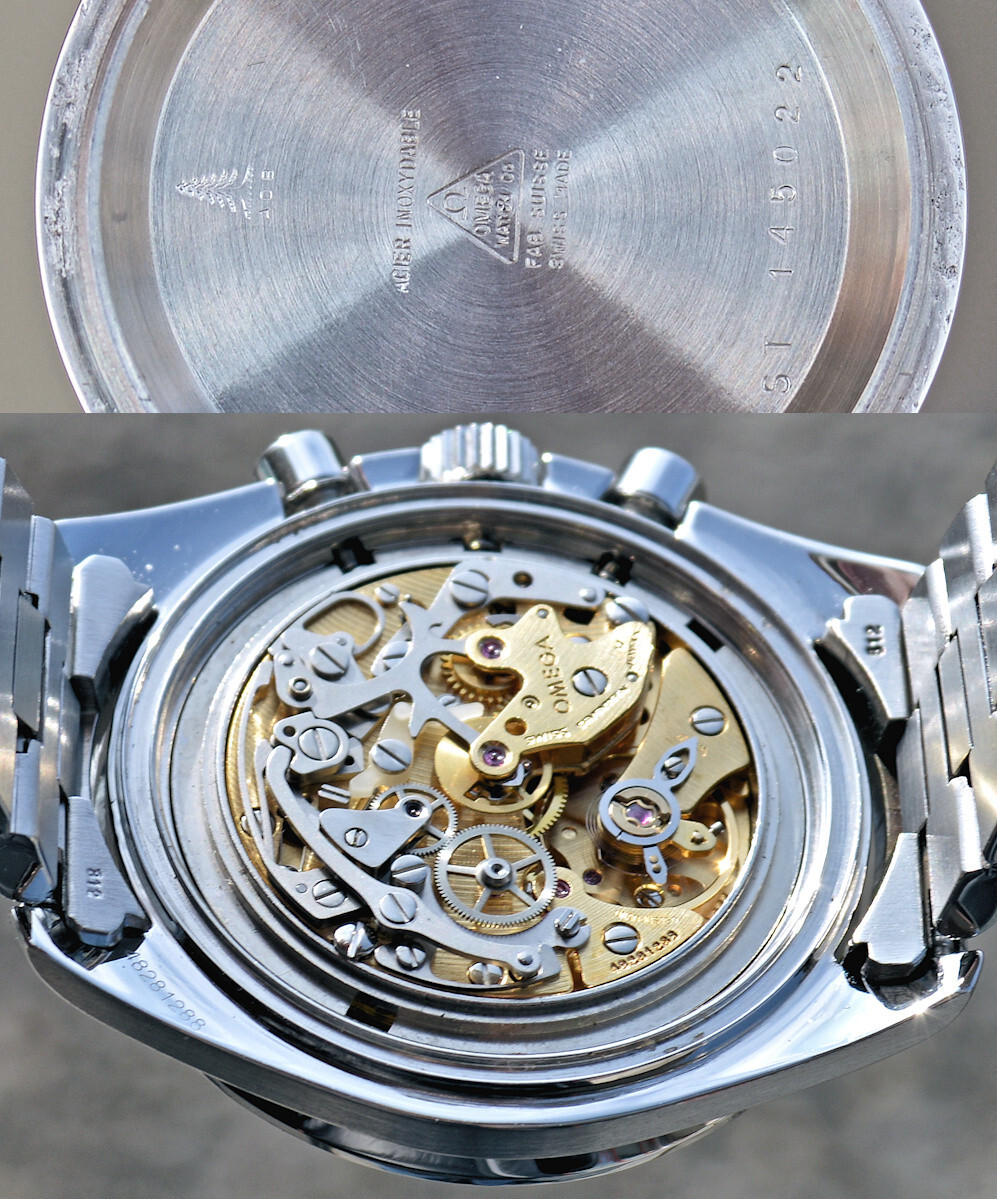 OMEGA Speedmaster Moonwatch Chrono 861 Time Machine 1991 With Extract Original &