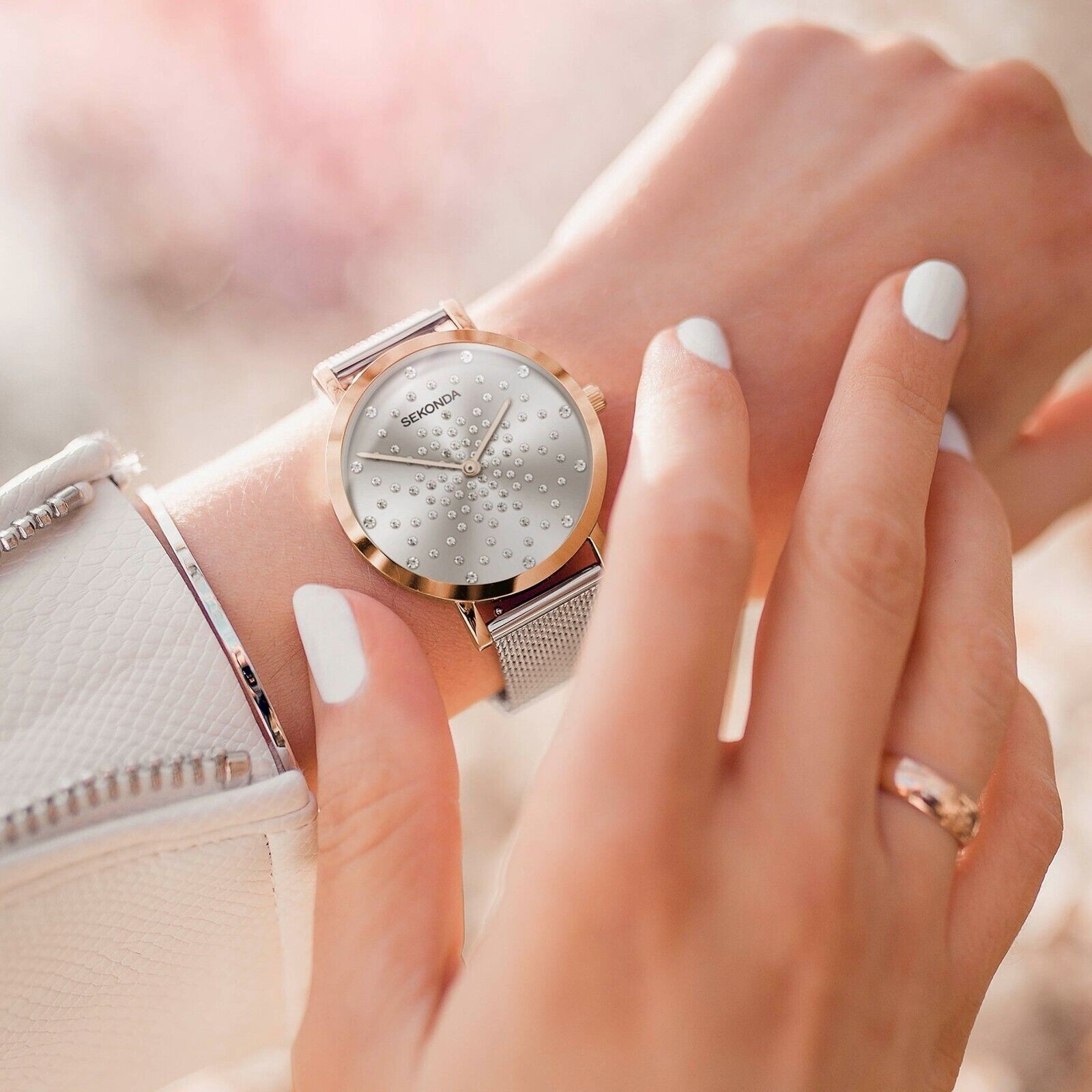 Sekonda Ladies Sparkle Celeste Watch RRP £59.99 Model 40028.205