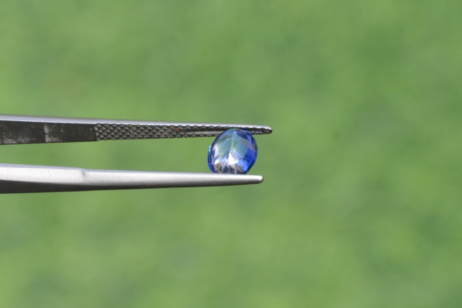 Natural Blue Sapphire 1.06 Carat. Normal Heated Oval Step Cut From Sri Lanka