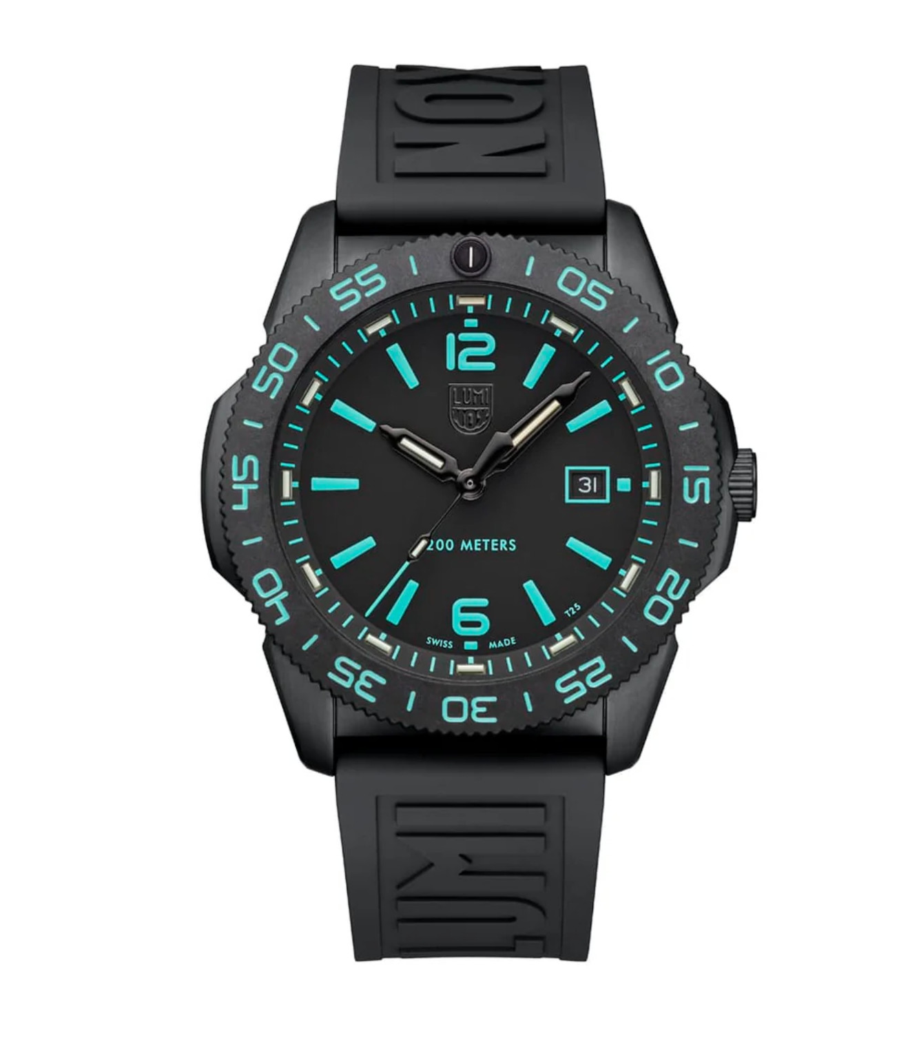 Luminox Pacific Diver Teal Limited Edition XS.3124.N.SET Swiss Dive Watch 44mm