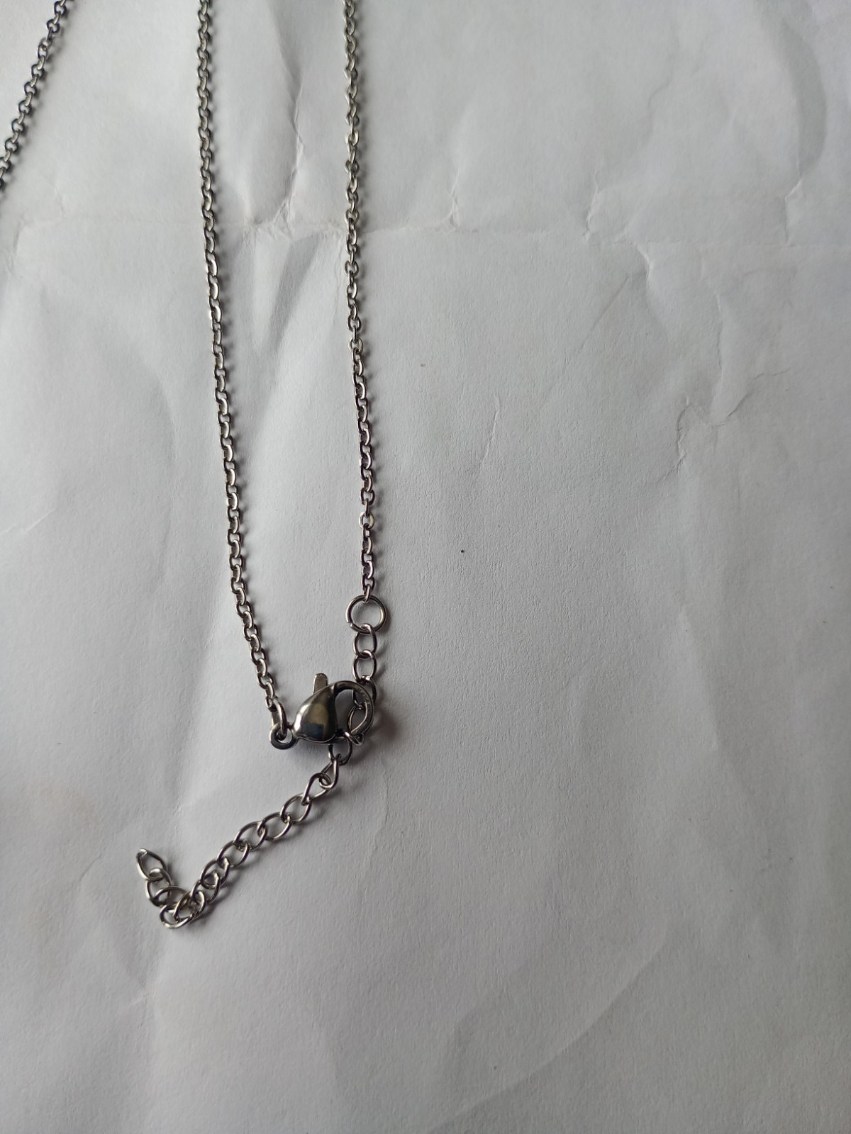 22″ – 2mm Stainless Steel Link Chain gem pendant