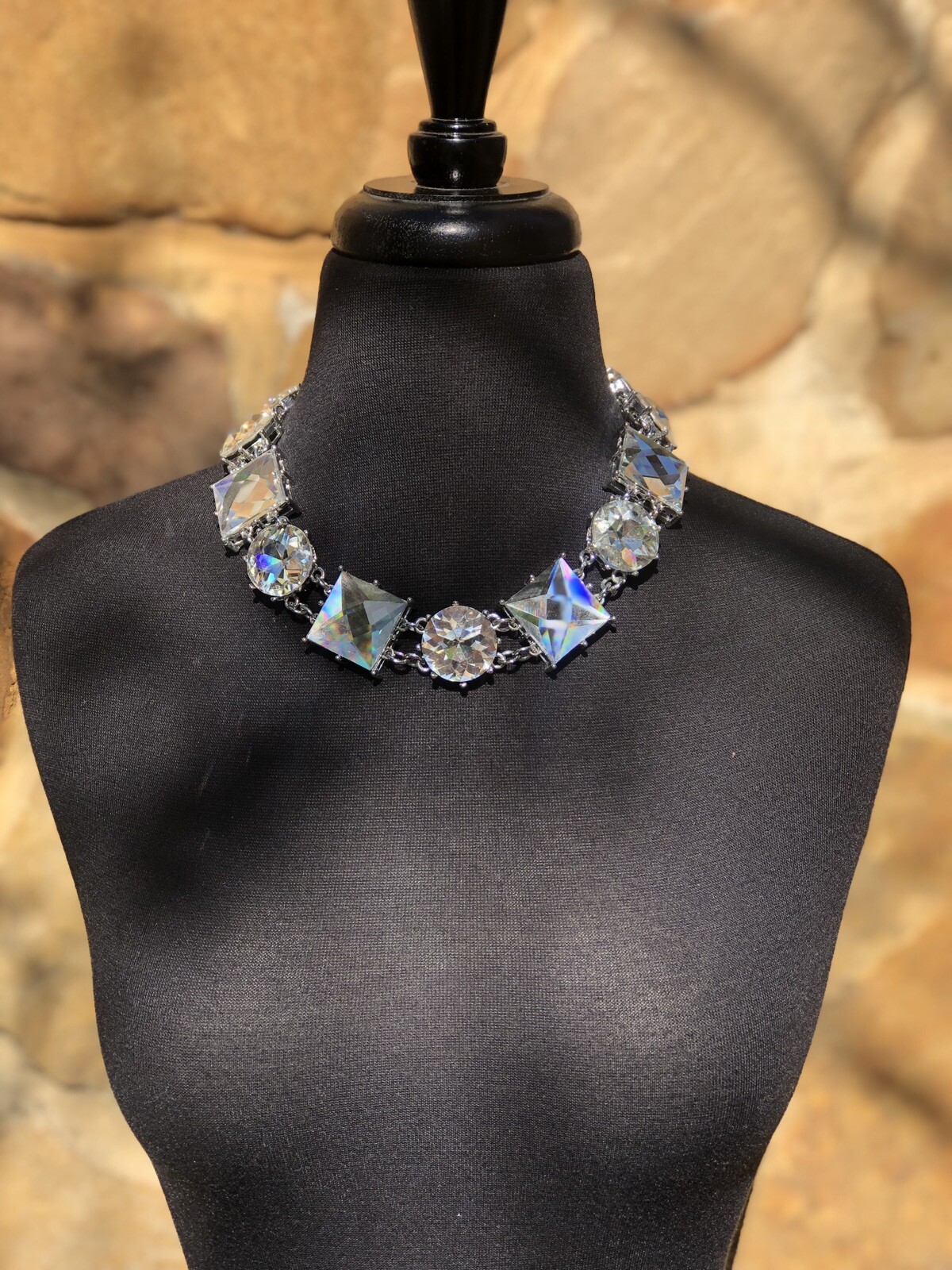 NWT Crystal Bling Necklace