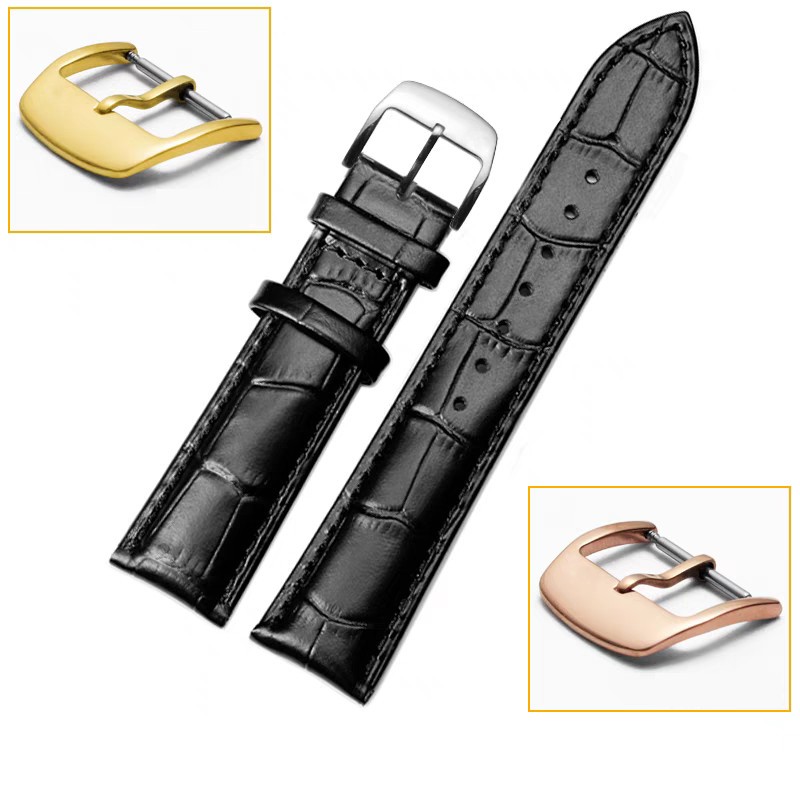 14 16 17 18 19 20mm Leather Watch Band Strap Fits Jaeger LeCoultre Watch