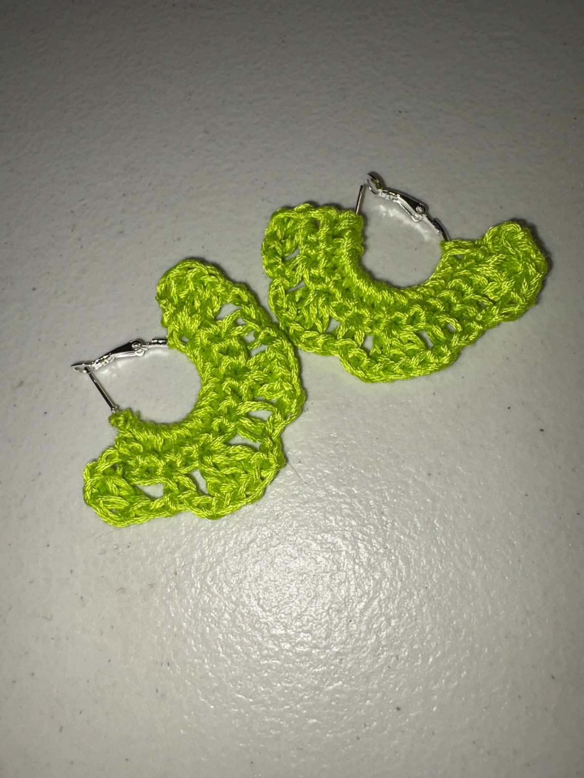 Small Bohemian Crochet Earrings