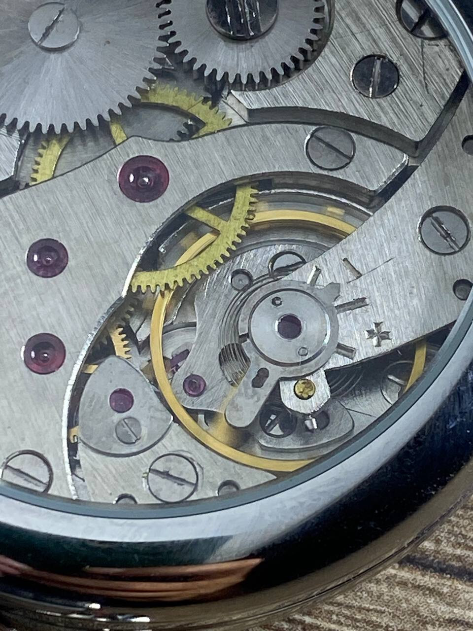 Vintage Watch USSR MARRIAGE Rare Classic Dress Men’s mechanism MOLNIJA 3602