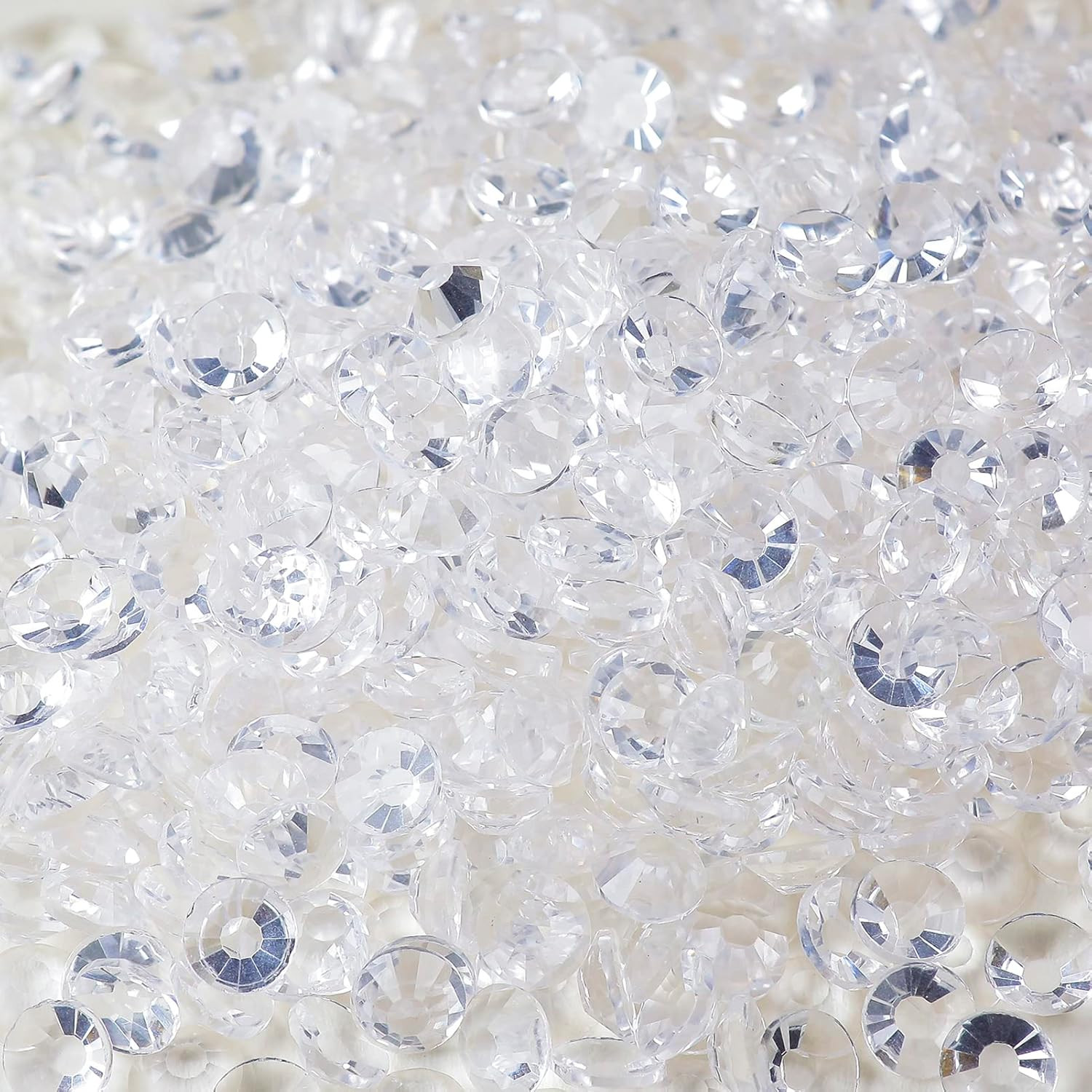 3600 PCS SS16 Transparent Rhinestones Flatback, 4Mm Unfoiled See through Glass R