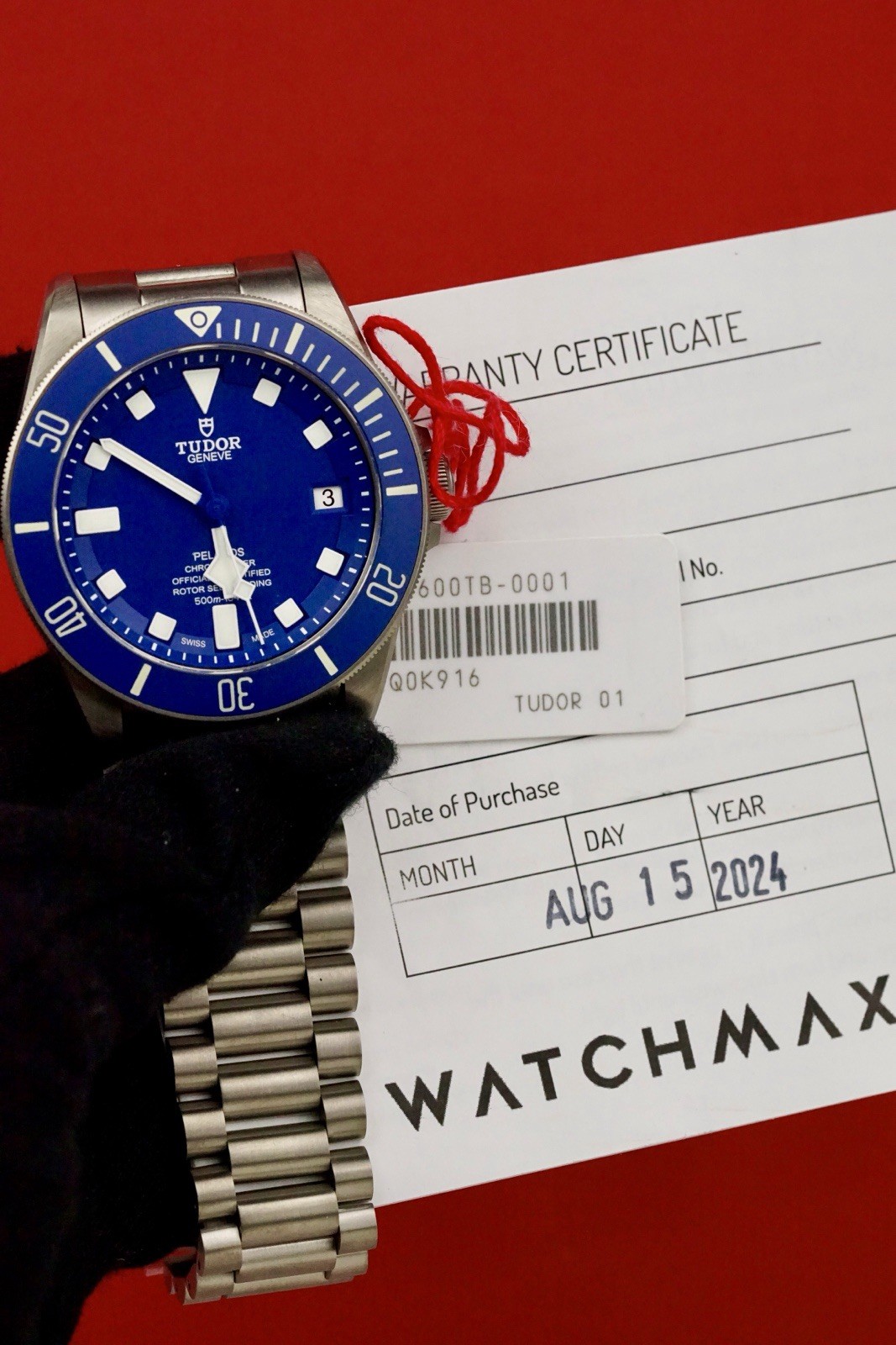 TUDOR Pelagos 42 Blue #25600TB Titanuim , Very Clean