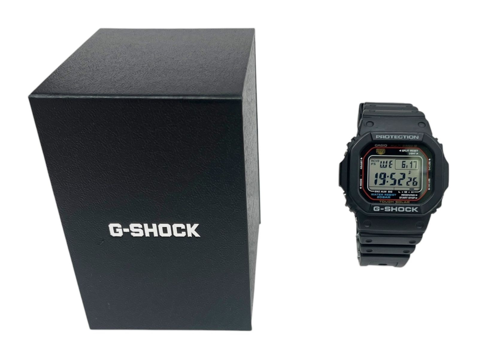 CASIO G SHOCK MULTIBAND6 Tough Solar Digital Watch GW M5610U Black