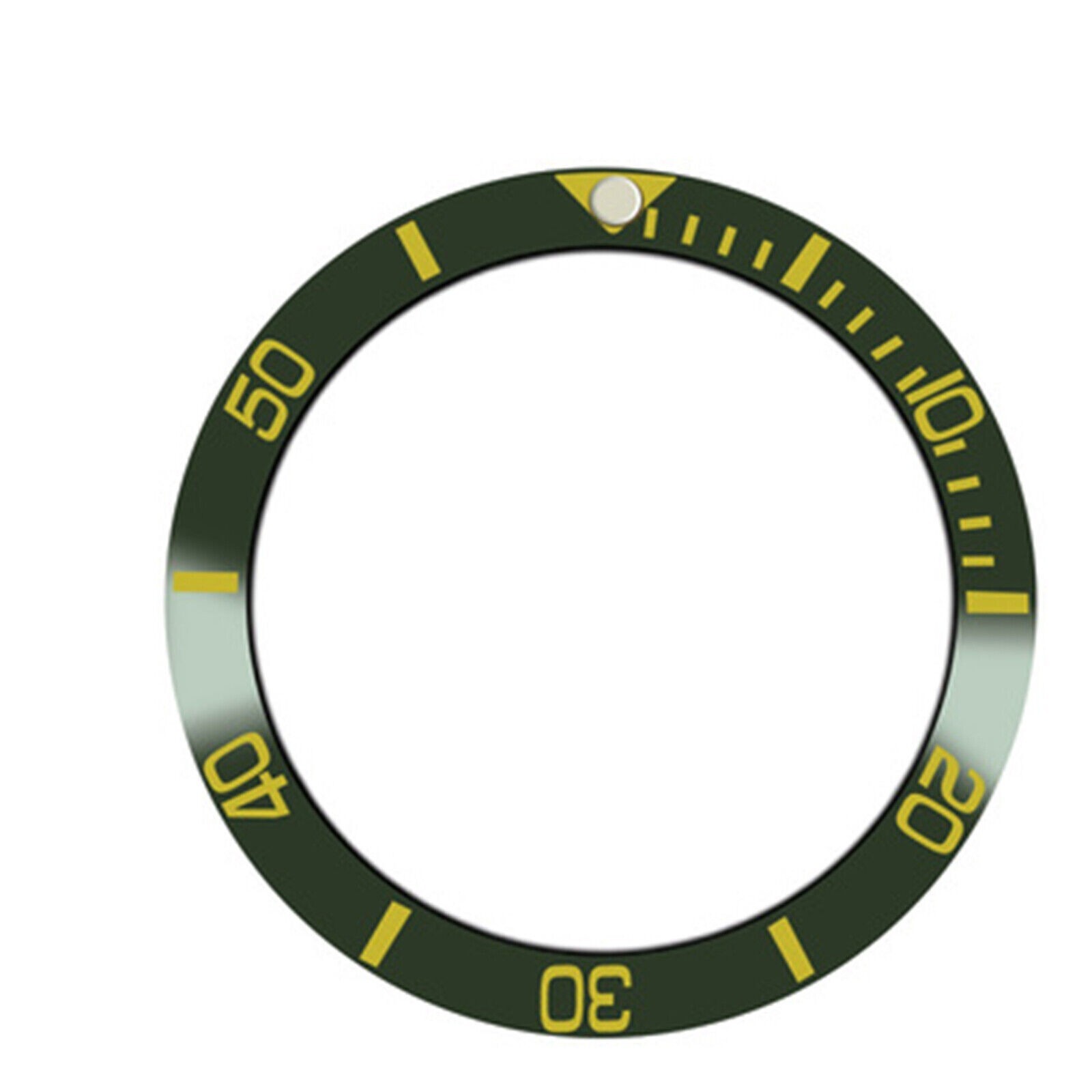 Ceramic/Aluminum Bezel Insert Watch Ring Accessories for 40mm GMT Watch Case