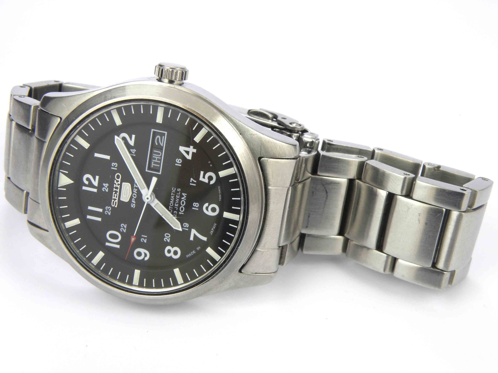 Gents Seiko 5 Automatic Watch 7S36-03J0 – 100m