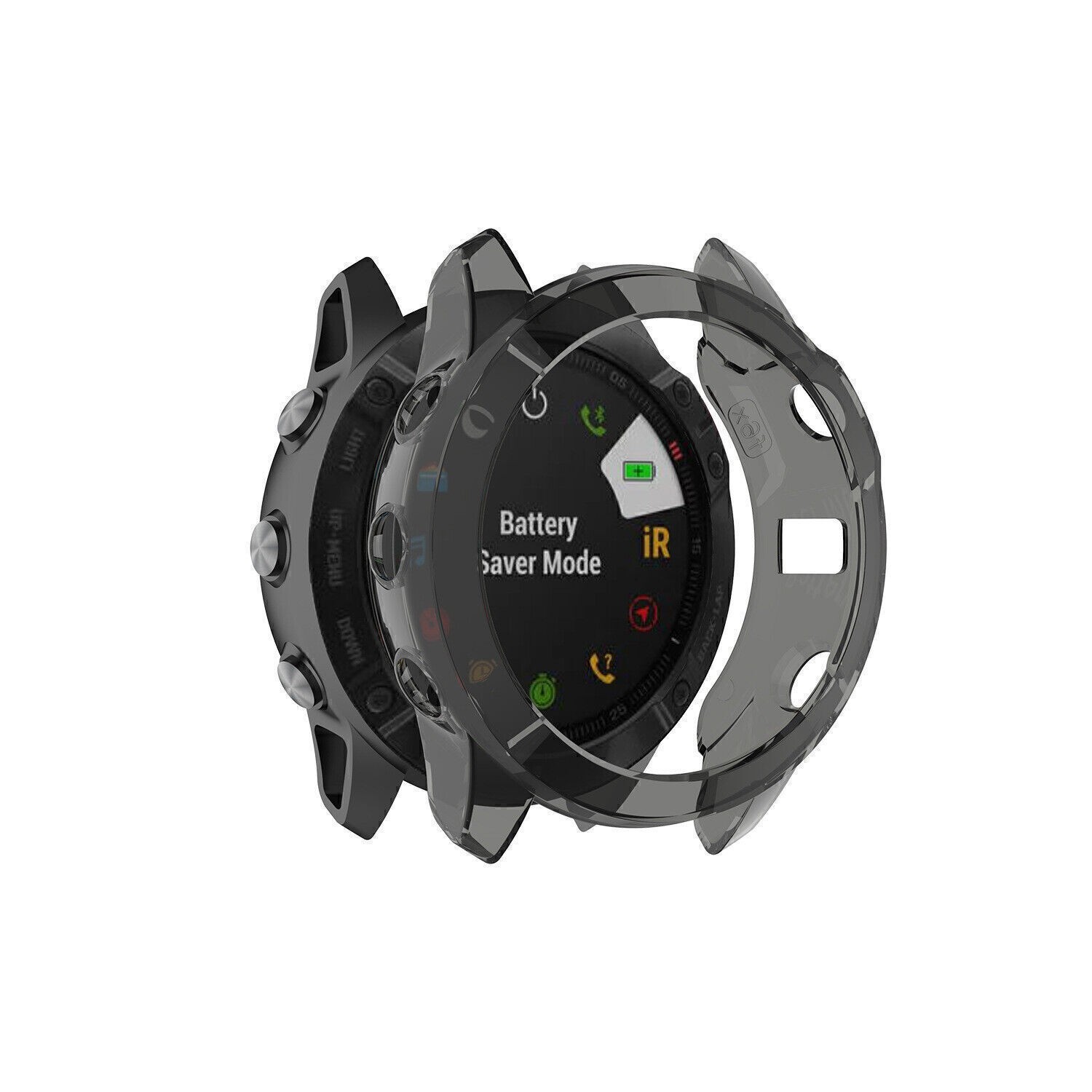 For Garmin Fenix 6/6 Pro/Fenix 6X/6X Pro TPU Material Case Protector Shell Cover