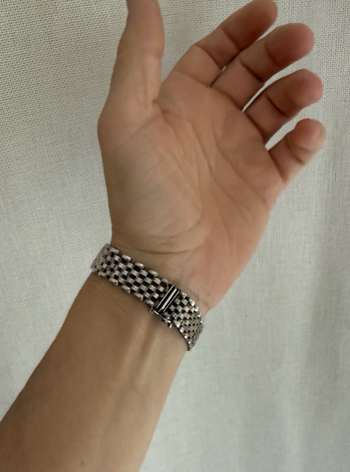 Milor Italy Sterling Silver Bracelet SZ-7” 20-Grams