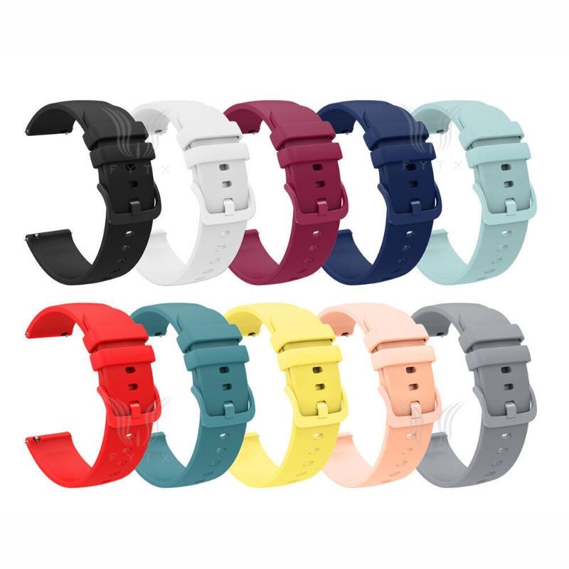 Strap for Garmin Vivoactive 5 4 4S 3 Venu 3 3S 2 2S Forerunner 265 Soft Silicone