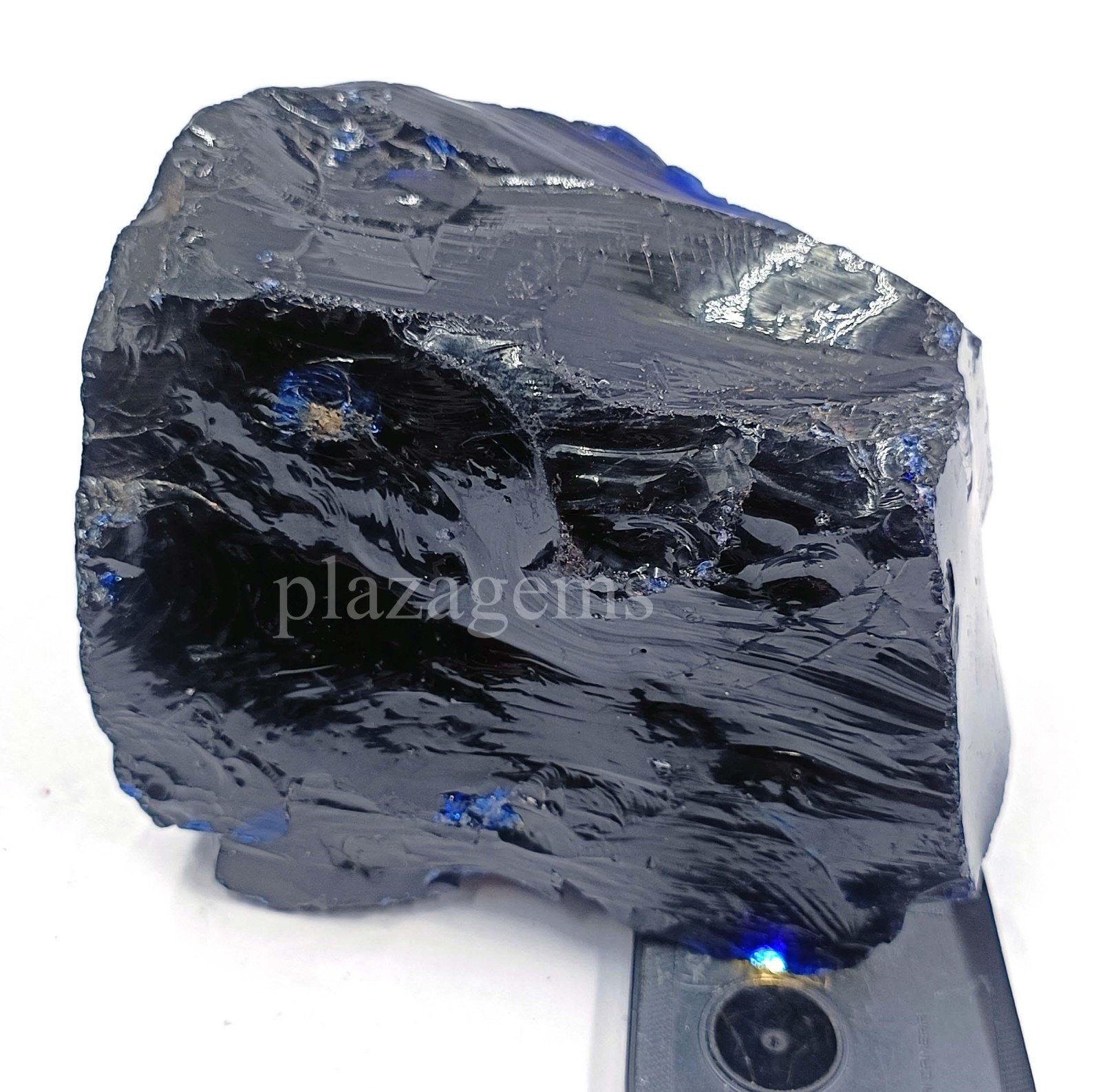 EGL Certified Natural Blue Alexandrite 4616.0 Carat Rough Loose Gemstone 5NST